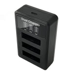 適用於 Sony NP-BX1 液晶顯示 USB 三槽充電器 附 USB 線，適用於 Sony NP-BX1（三槽）