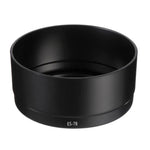 ES-78 鏡頭遮光罩 適用於 Canon EF 50mm f/1.2L USM 鏡頭，ES-78
