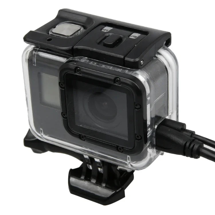 適用於GoPro HERO5骨架保護殼含扣環基本安裝座及導螺桿，需拆卸鏡頭，含扣環基本座