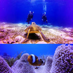 適用GoPro HERO5 30米防水PC與ABS保護殼+相機鏡頭紅色方形濾鏡，含扣環基本安裝座、長螺絲及防丟手繩，保護殼+濾鏡