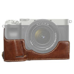 1/4 吋螺紋 PU 皮革相機半套底座 適用 Sony ILCE-7C/A7C，適用 Sony ILCE-7C/A7C