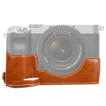1/4 吋螺紋 PU 皮革相機半套底座 適用 Sony ILCE-7C/A7C，適用 Sony ILCE-7C/A7C