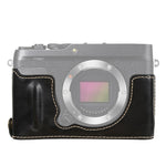 1/4 吋螺紋 PU 皮革相機半套底座，適用於 FUJIFILM XE4