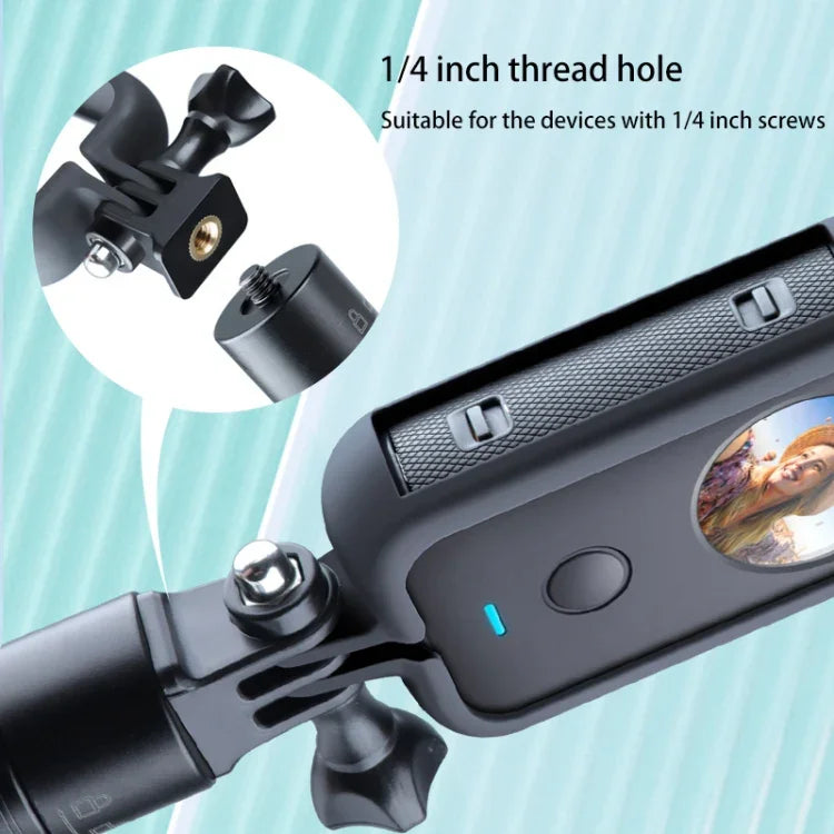 Insta360 One X2 PC 塑膠保護框架支架，含三腳架底座轉接，適用於 Insta360 One X2