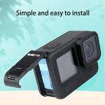 RUIGPRO 鋁合金電池側接口蓋，適用於 GoPro HERO10 Black / HERO9 Black，鋁合金側蓋
