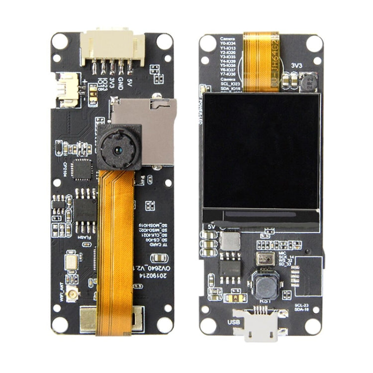 TTGO OV2640 標準擴展單鏡頭相機模組，適用於 T-Camera Plus ESP32-DOWDQ6 8MB SPRAM，標準擴展單鏡頭