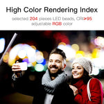 LUXCeO Q508A 八色照片 LED 棒燈 防水手持 LED 補光燈 附遙控器, Q508A
