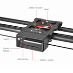 YELANGU L80TC 80公分電動滑軌 附 2.4GHz 遙控器 適用單眼相機 / 攝影機, L80TC 80公分