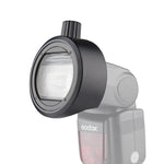 Godox S-R1 閃光燈圓形轉接器 適用 Godox TT685 / V860II / V350 / TT600, S-R1