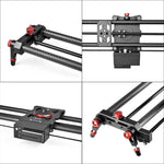 YELANGU L60TC 60cm 電動滑軌軌道附 2.4GHz 遙控器 適用單眼相機 / 攝影機，L60TC 60cm