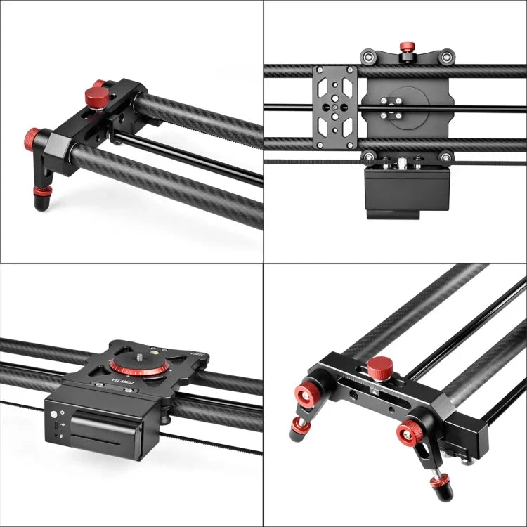 YELANGU L60TC 60cm 電動滑軌軌道附 2.4GHz 遙控器 適用單眼相機 / 攝影機，L60TC 60cm
