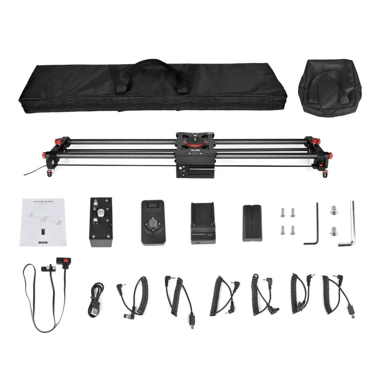 YELANGU L60TC 60cm 電動滑軌軌道附 2.4GHz 遙控器 適用單眼相機 / 攝影機，L60TC 60cm