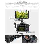 FEELWORLD LUT5 5.5 吋超高亮度 3000nit 觸控螢幕 DSLR 攝影機外接監視器，LUT5