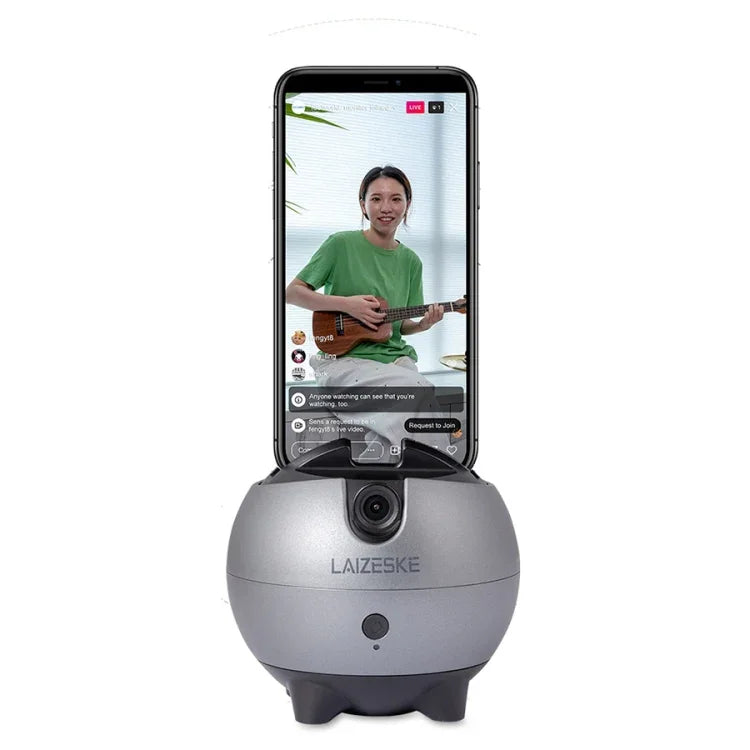 LAIZESKE LA8 智能機器人攝影師 360 度自動追蹤手機支架，LA8