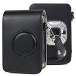 FUJIFILM instax mini Liplay 復古全身相機 PU 皮革包附背帶，適用於 FUJIFILM instax mini Liplay