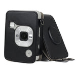FUJIFILM instax mini Liplay 復古全身相機 PU 皮革包附背帶，適用於 FUJIFILM instax mini Liplay