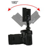 HD-160 白光 LED 攝影燈，適用於 Canon、Nikon DSLR 相機，附 3 片濾光片，HD-160