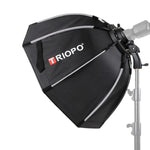 TRIOPO KS2-55 55公分快速裝卸閃光燈八角拋物線柔光罩擴散器，KS2-55