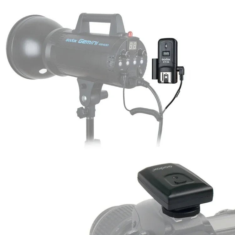 Godox CT-16閃光燈觸發器發射器+接收器套裝