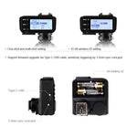 Godox X2T-S E-TTL II 藍牙無線閃光觸發器，適用於 Sony，X2T-S 適用於 Sony