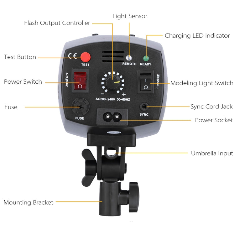 Godox K-180A 迷你主控 180Ws 攝影棚閃光燈，閃光燈，K-180A
