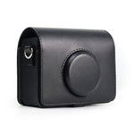 復古全身相機 PU 皮革保護包附背帶，適用於 FUJIFILM instax mini Evo，FUJIFILM instax mini Evo 復古款