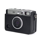 復古全身相機 PU 皮革保護包附背帶，適用於 FUJIFILM instax mini Evo，FUJIFILM instax mini Evo 復古款