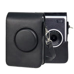 FUJIFILM instax mini Evo 直立式全身相機 PU 皮革保護套附背帶，適用 FUJIFILM instax mini Evo 直立式