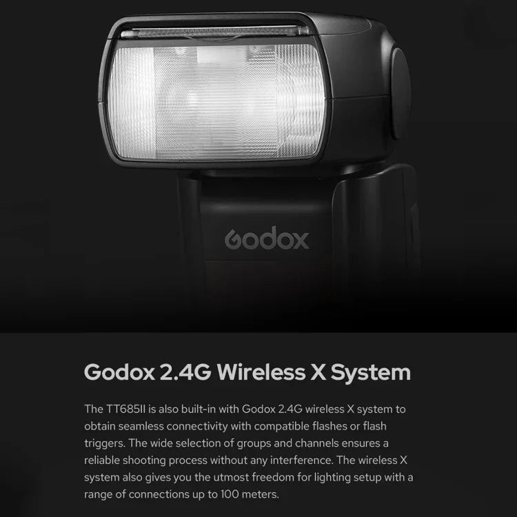 Godox TT685II-S 2.4GHz 無線 TTL HSS 1/8000s 閃光燈 Speedlite，適用於 Sony，TT685II-S for Sony