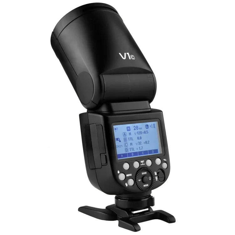 Godox V1C 圓頭 TTL 閃光燈，適用 Canon, V1C 適用 Canon