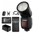 Godox V1C 圓頭 TTL 閃光燈，適用 Canon, V1C 適用 Canon