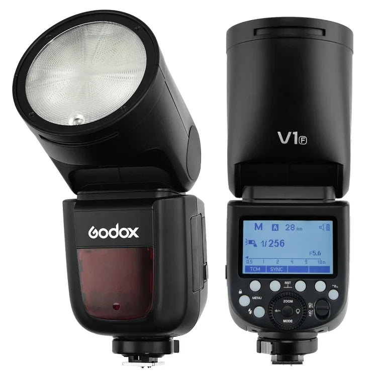 Godox V1F 圓頭 TTL 閃光燈，適用 FUJIFILM, V1F 適用 FUJIFILM