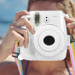 帶掛繩的保護透明殼，適用於FUJIFILM instax mini 9 / mini 8+ / mini 8，適用於FUJIFILM instax mini 9