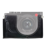 1/4 吋螺紋 PU 皮革相機半套底座，適用於 Leica Q2