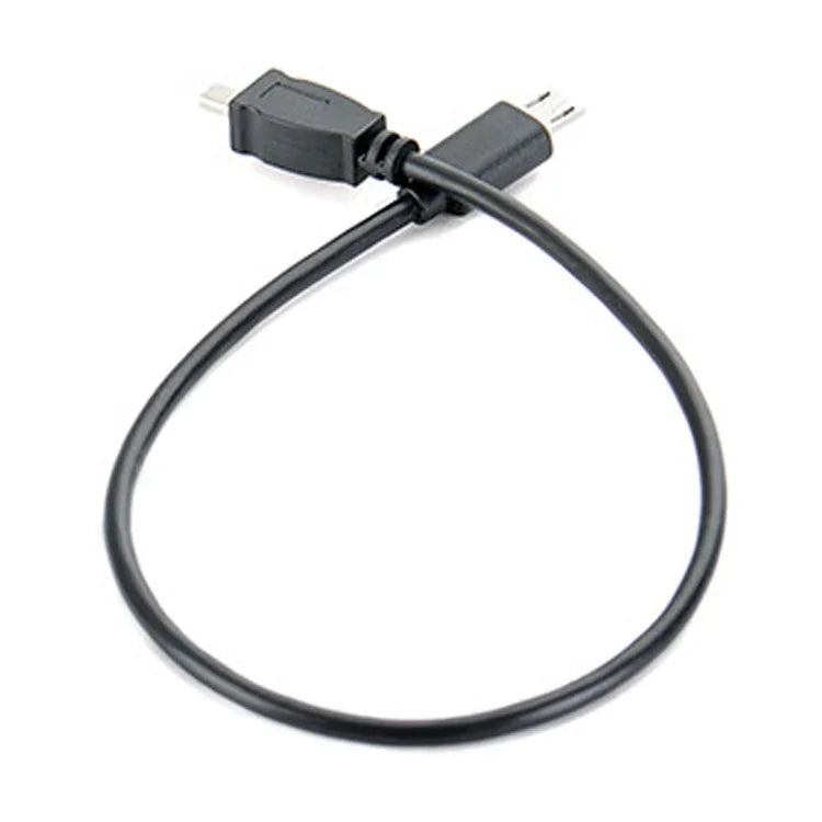 5條 30公分 Micro USB轉Mini 8針 USB OTG手機數據線，適用Nikon，Micro轉Mini 8針，適用Nikon
