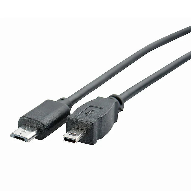 5條 30公分 Micro USB轉Mini 8針 USB OTG手機數據線，適用Nikon，Micro轉Mini 8針，適用Nikon