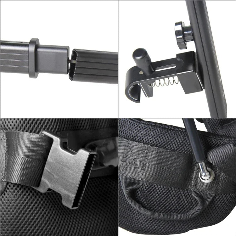 YELANGU YLG0107G2 穩定器背心相機支撐系統，適用 DSLR 及 DV 相機，承重：3-18 公斤，承重：3-18 公斤