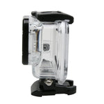 適用於 GoPro HERO6 /5 觸控螢幕 45米防水保護殼，帶扣環基本支架及螺絲，無需拆卸鏡頭，45米防水