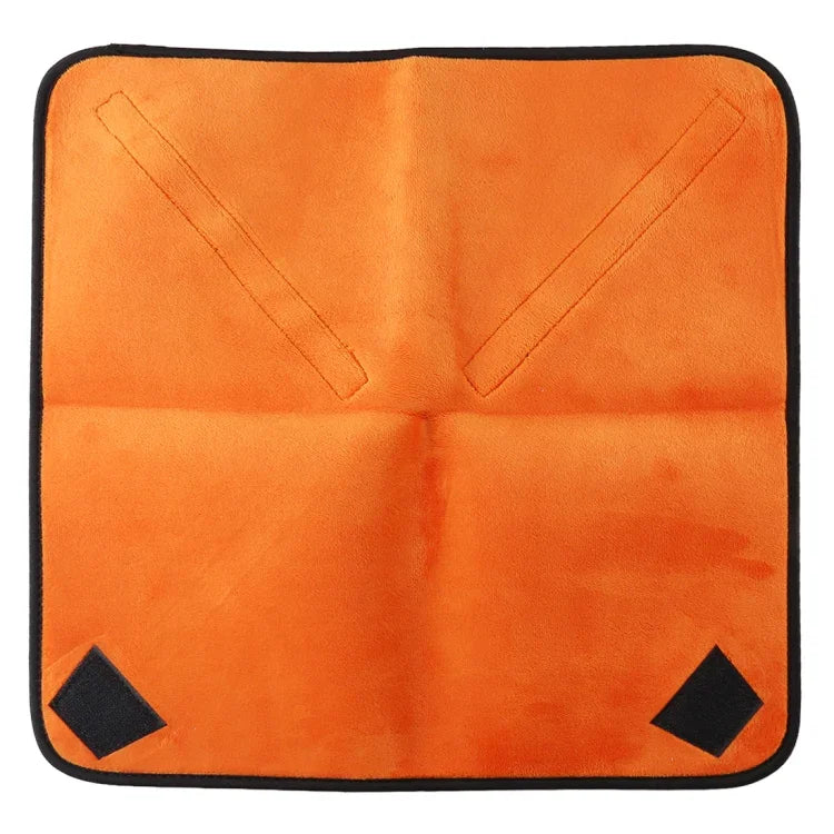 百摺布攝影相機單眼內襯鏡頭袋加厚包裹布加絨，尺寸：55x55cm，尺寸：55x55cm