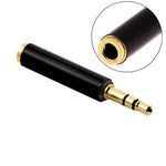 5 件裝 3.5mm 音頻 4 極母對 3 極公麥克風轉接器，4 極轉 3 極轉接器