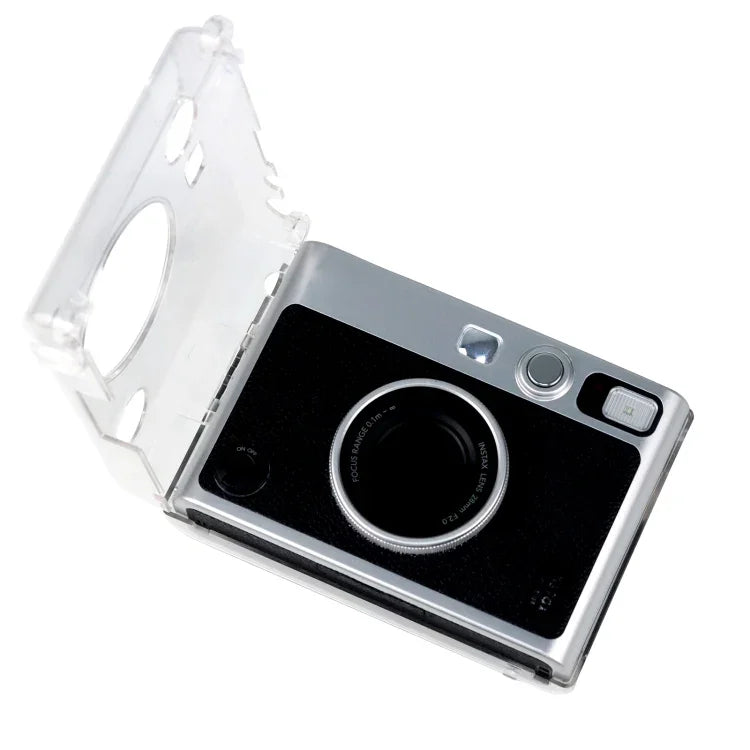 帶掛繩的保護透明殼，適用 FUJIFILM Instax mini EVO，適用 FUJIFILM Instax mini EVO
