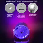 LUXCEO Mood2 RGB 氛圍補光燈，桌面節奏感應燈，帶遙控器