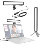 LUXCeO WS66 USB LED 直播補光燈，2500K-9000K 雙色溫，筆電會議補光燈，WS66