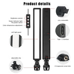 LUXCeO WS66 USB LED 直播補光燈，2500K-9000K 雙色溫，筆電會議補光燈，WS66