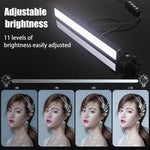 LUXCeO WS66 USB LED 直播補光燈，2500K-9000K 雙色溫，筆電會議補光燈，WS66