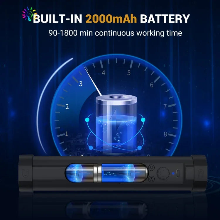LUXCeO P100 RGB 攝影燈棒 手持補光燈 附遙控器，P100