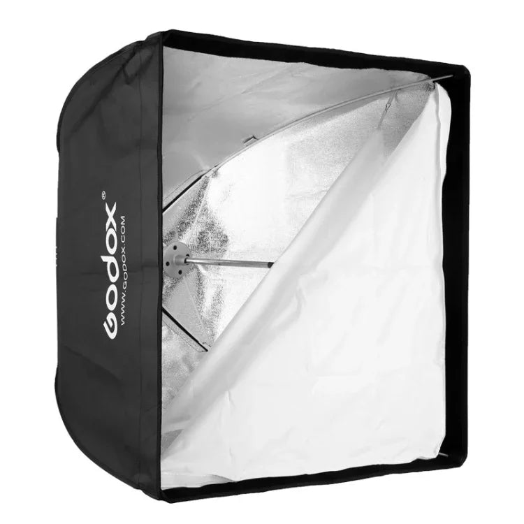 Godox 60 x 60公分長方形柔光箱 攝影棚 Bowens 接口擴散罩 適用閃光燈