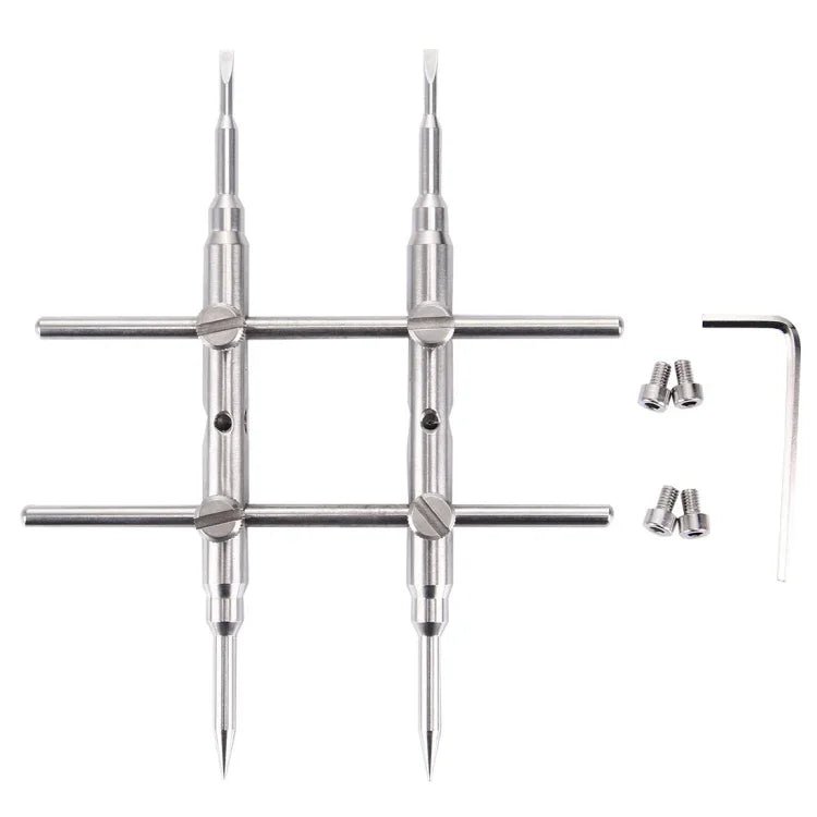 3K-01 Professional DSLR Camera Lens Stainless Steel Spanner Wrench Open Repair Tool, 3K-01