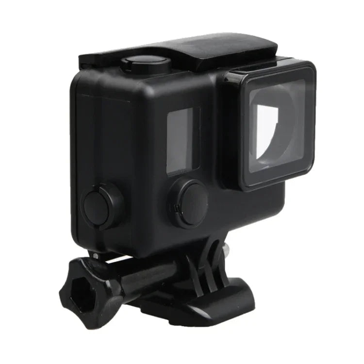 適用於 GoPro HERO4 ABS 骨架保護殼，帶扣環基本支架及導螺絲，HERO4