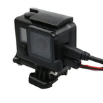 適用於 GoPro HERO4 ABS 骨架保護殼，帶扣環基本支架及導螺絲，HERO4